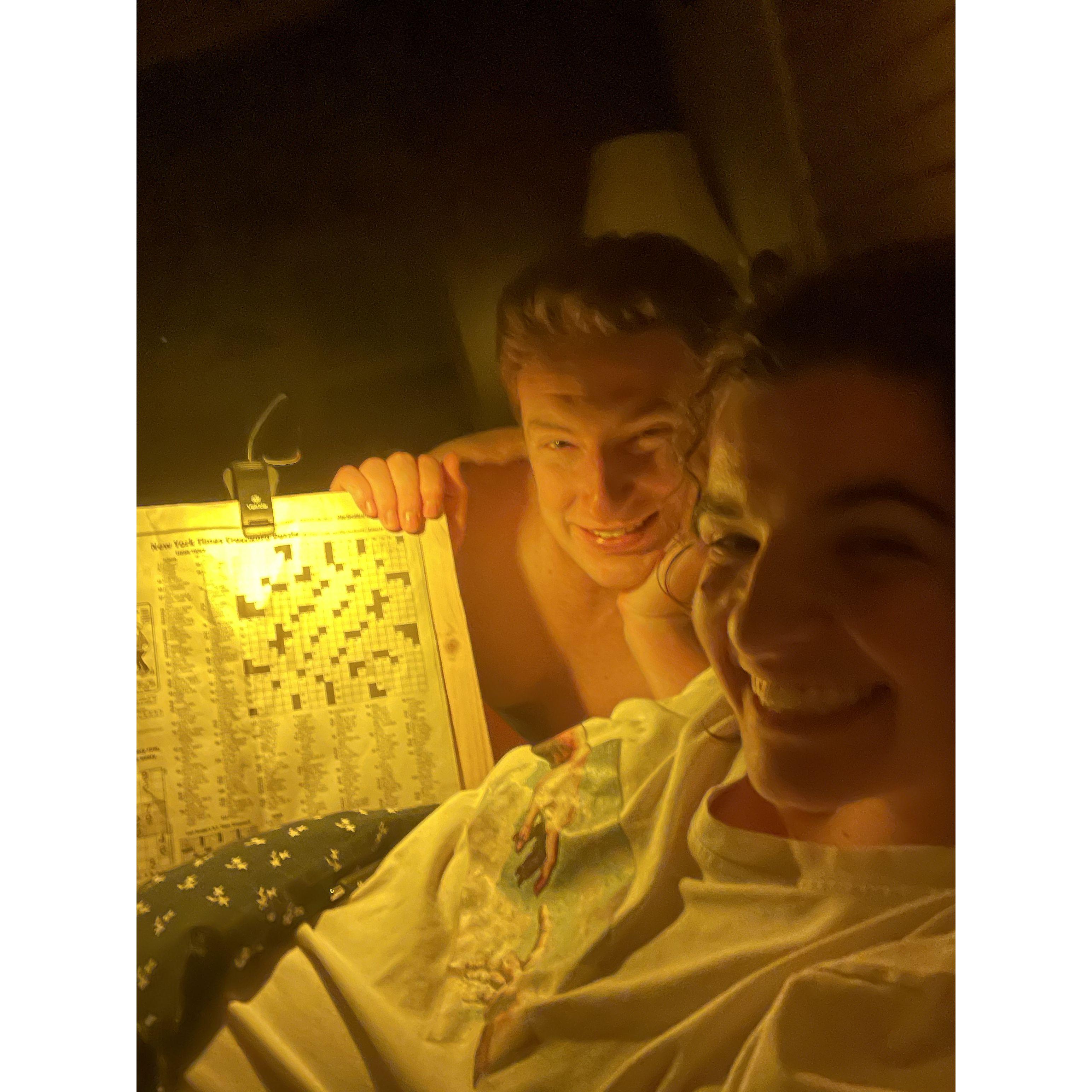 see? we like to puzzle