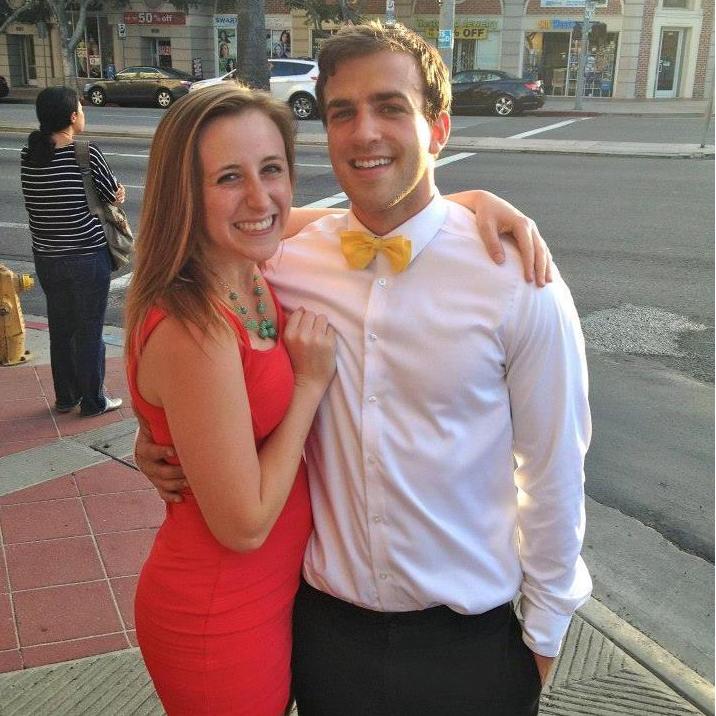 Our first of many sorority date parties, only a couple weeks after we met.