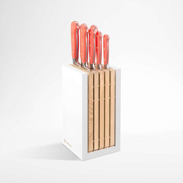 Wüsthof ® Classic Coral Peach 8-Piece Knife Block Set