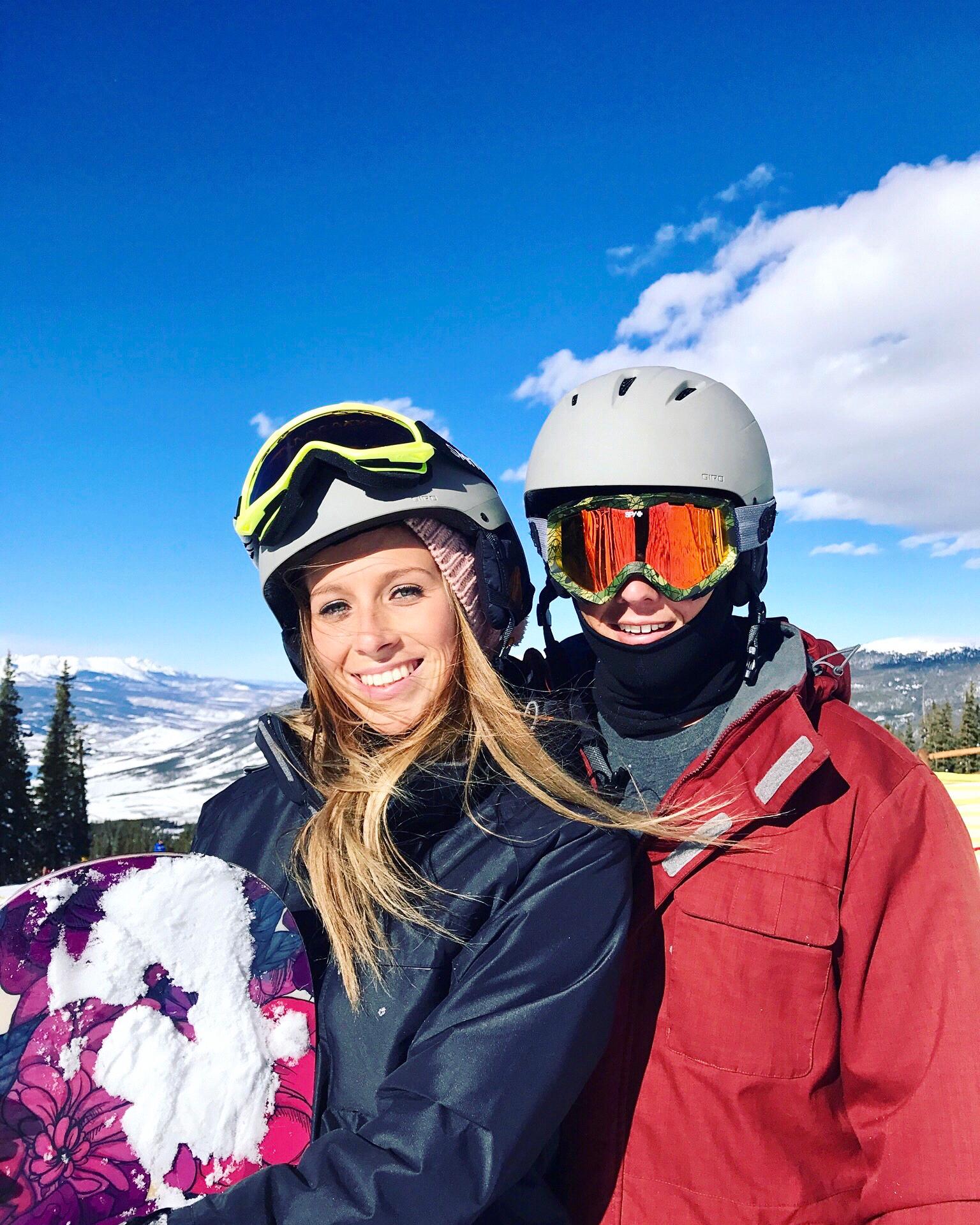 Snowboarding in Colorado, 2016