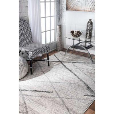 nuLOOM Smoky Thigpen 5-Foot x 8-Foot Area Rug in Grey