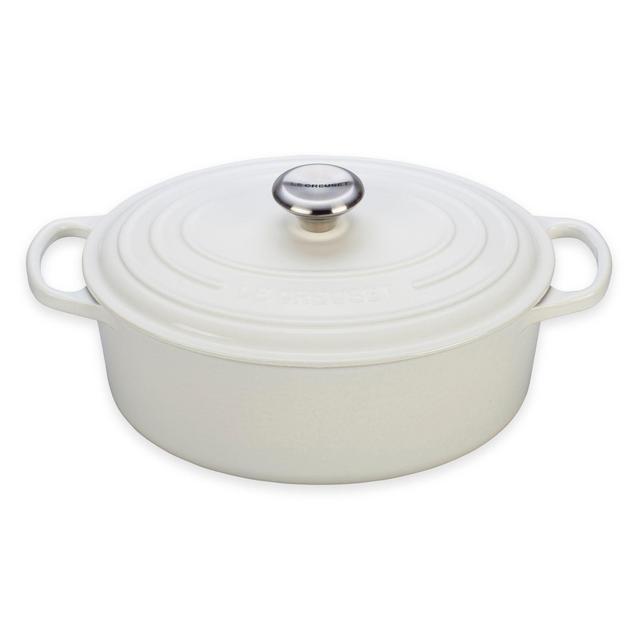 Le Creuset® Signature 5 qt. Oval Dutch Oven in White