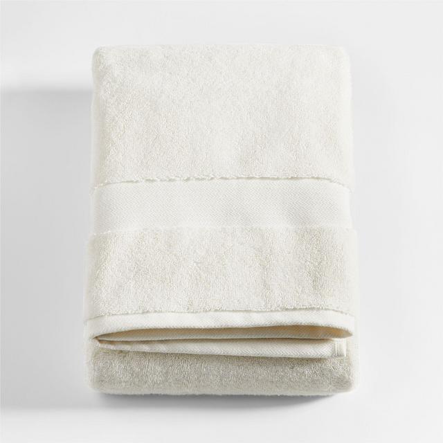 Organic 800-Gram Woolen Ivory Turkish Bath Towel