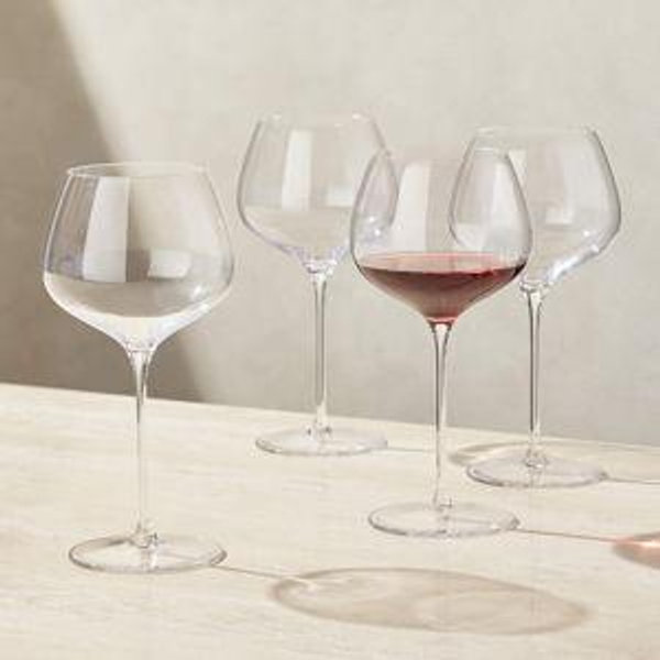 Spiegelau Willsberger 26-Oz. Burgundy Glasses, Set of 4 | Crate & Barrel
