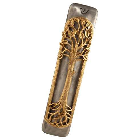 Tree of Life Mezuzah Case