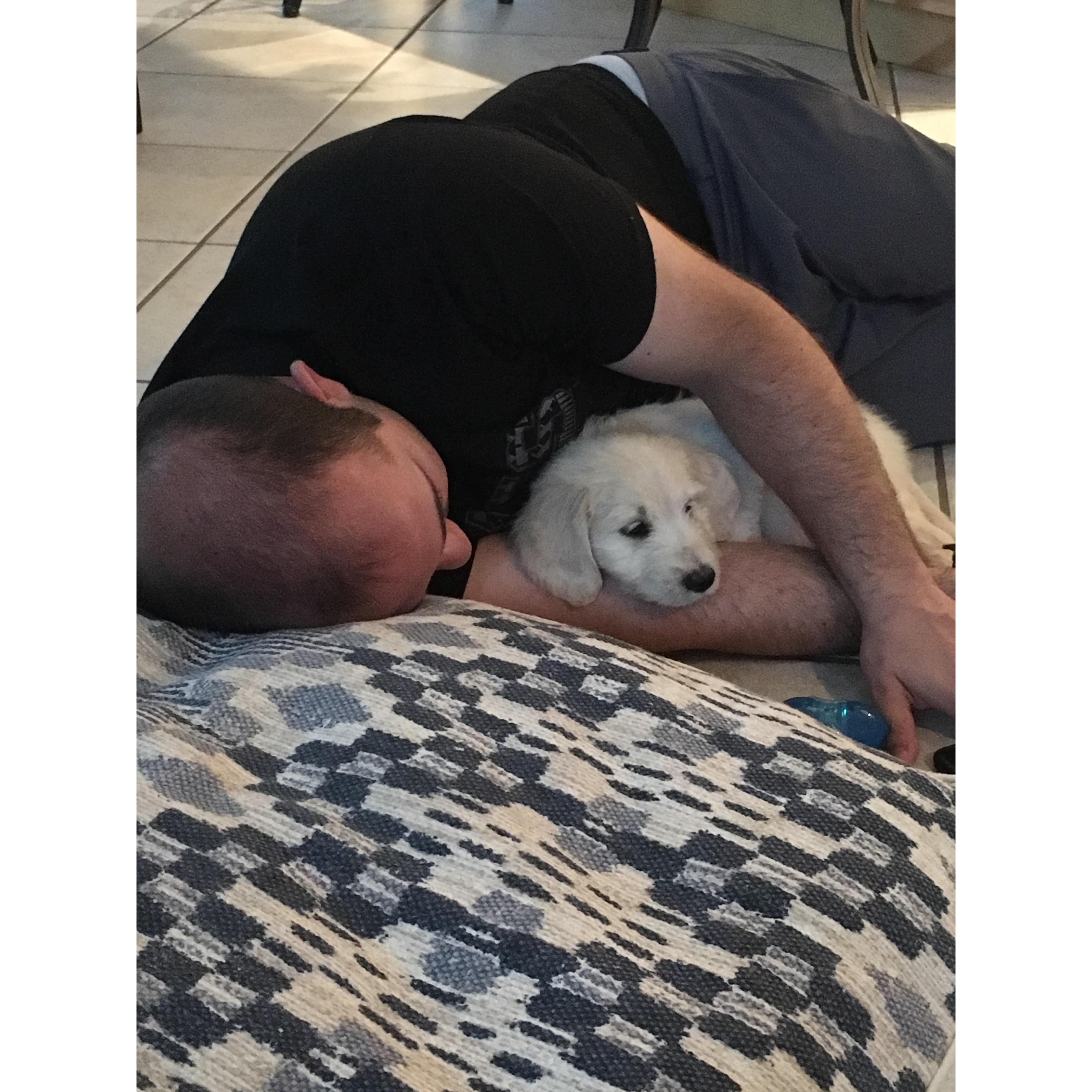 Jetty's first day