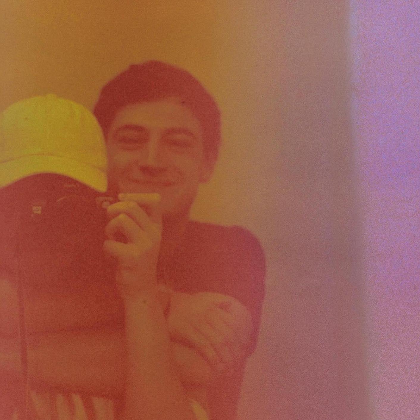 College - running around with film cameras together, every chance we got