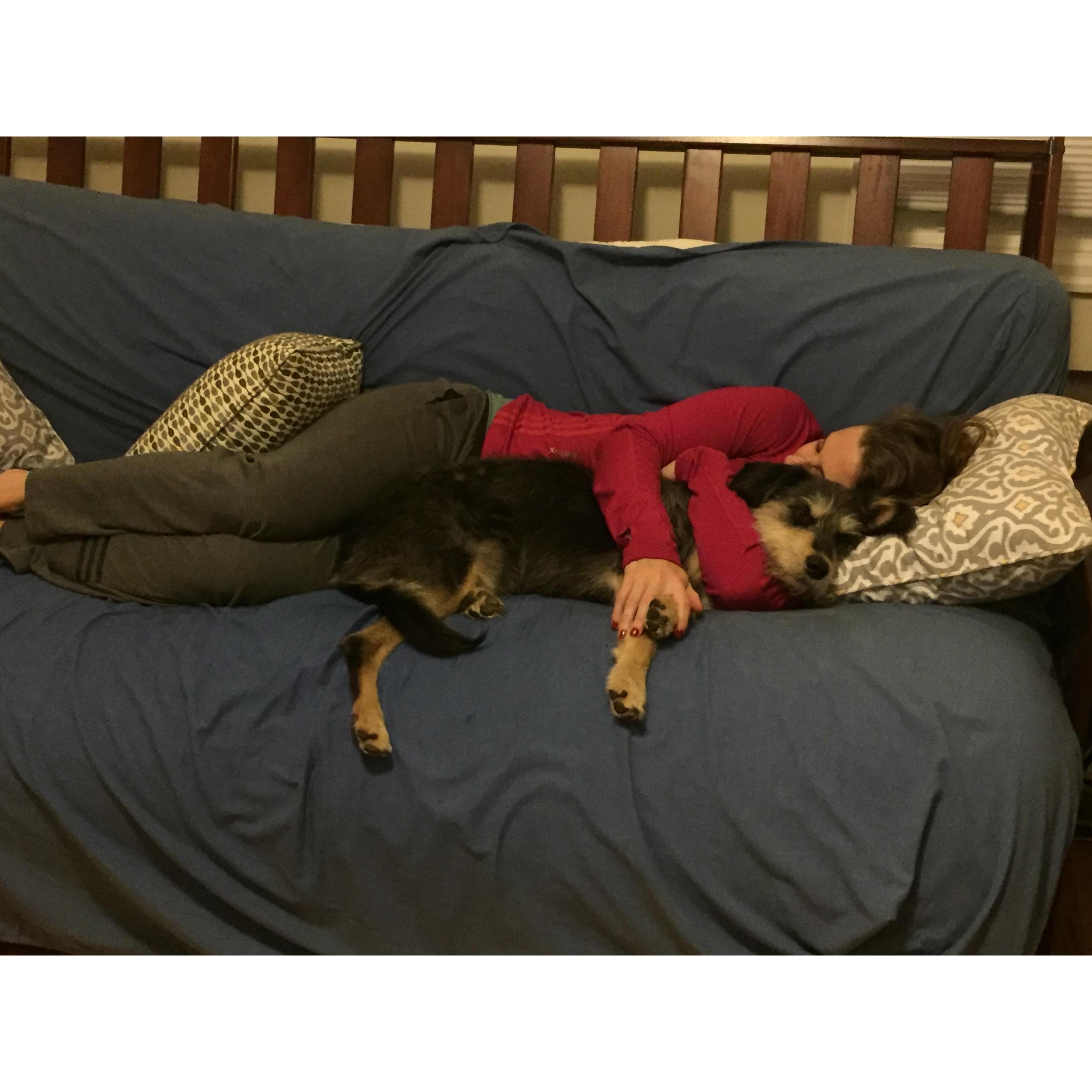 Nap time with Napali