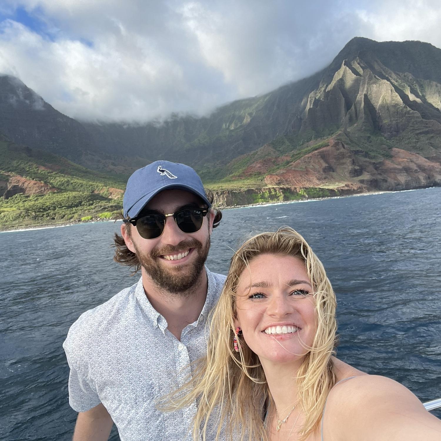 Na Pali Coast (from the bottom)