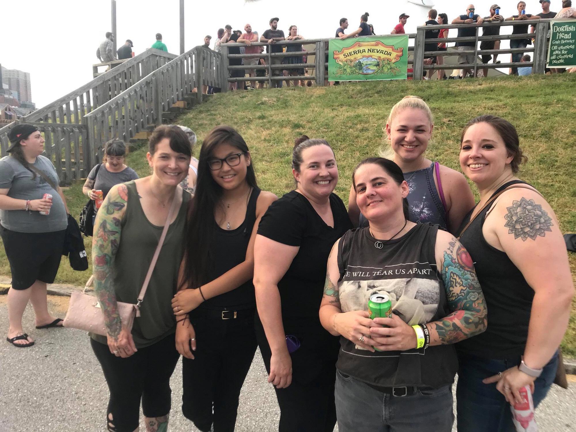 All our favs @ Coheed in Baltimore — July 2018