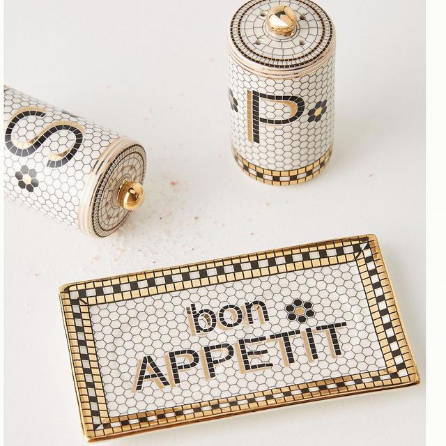 Bistro Tile Salt & Pepper Shakers