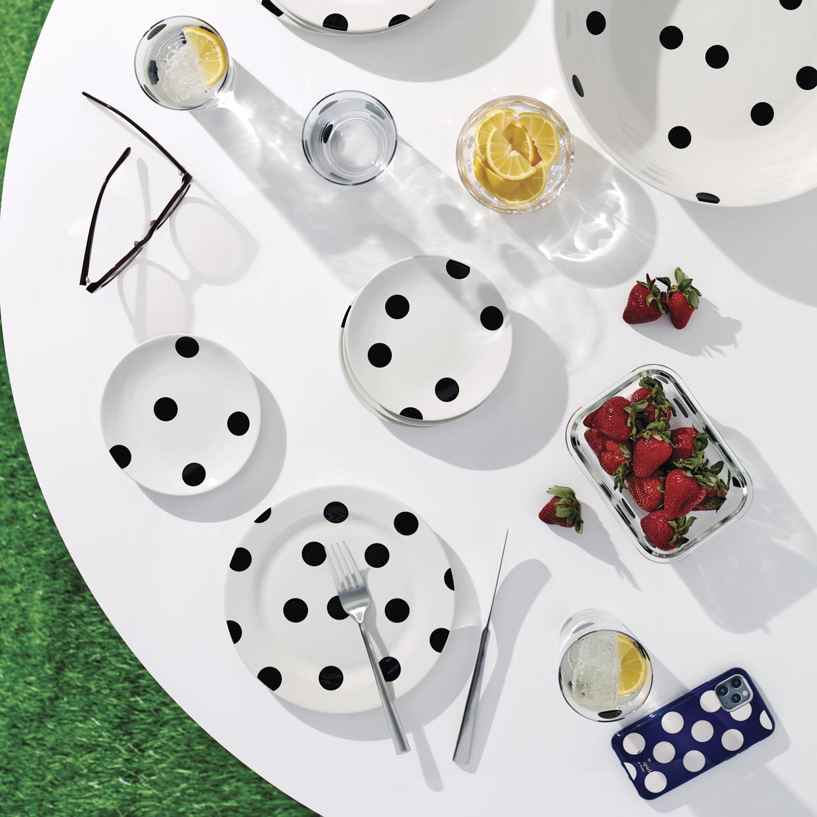 Deco Dot Medium Serving Bowl - Thumbnail 5