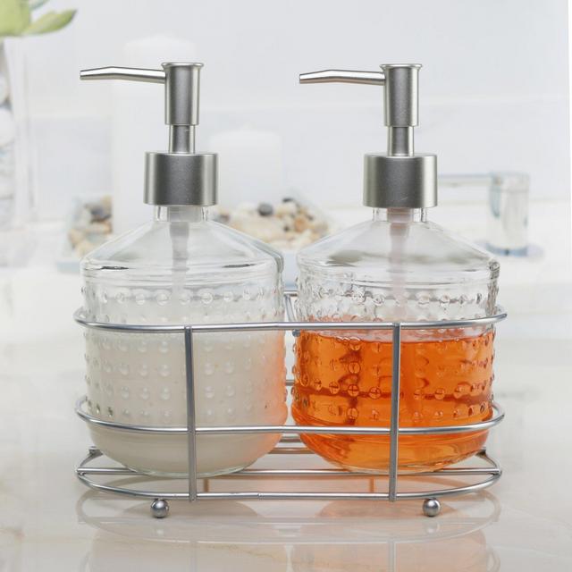 Christobal Hobnail Soap & Lotion Dispenser