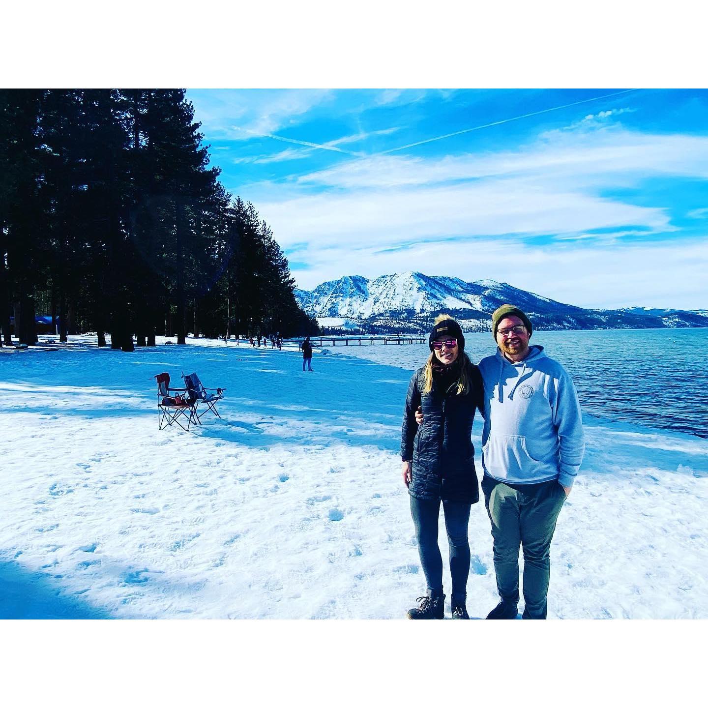2023 - On a snowboarding trip to South Lake Tahoe.
