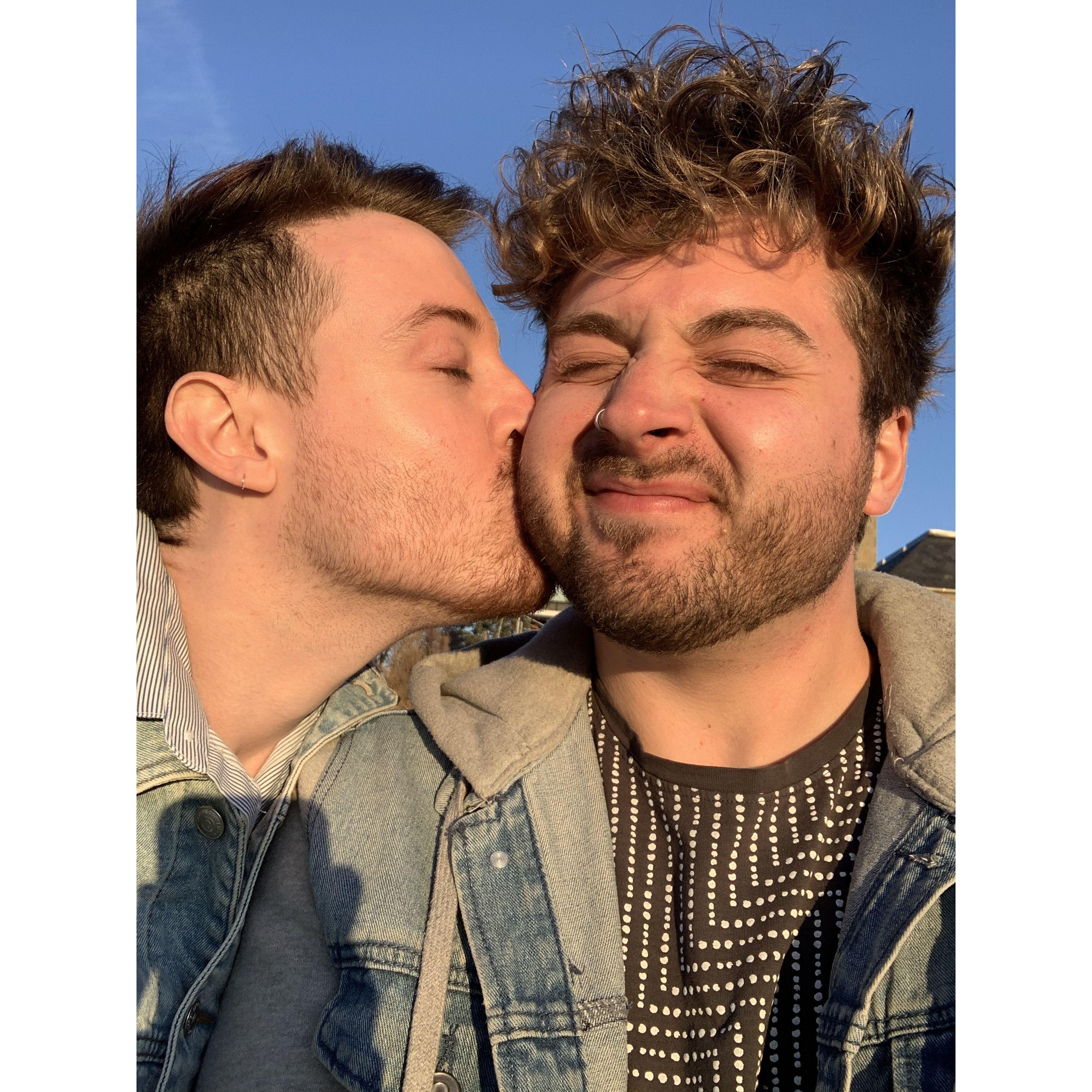 Golden hour together.