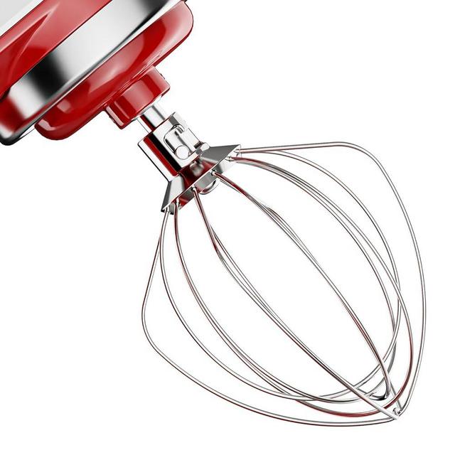 6 Wire Whisk Attachment for Kitchenaid Stand Mixer, Stainless Steel K45WW Whip Replace Attachment for 4.5-5Qt Tilt-Head Stand Mixer, For Egg Cream Stirrer, Flour Cake Balloon Whisk, Dishwasher Safe