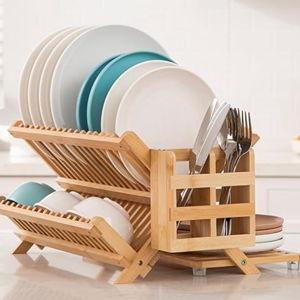 Bamboo Dish Drying Rack