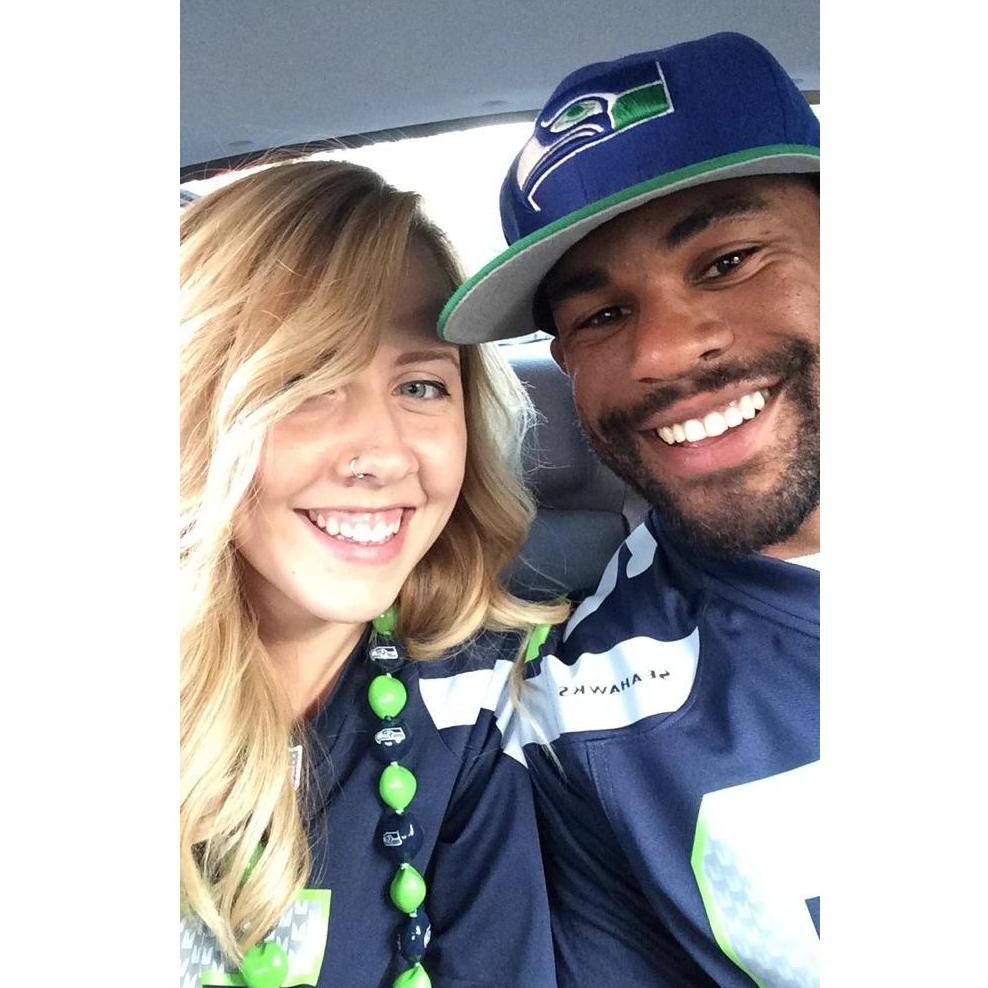 On our way to our first Seahawks game! #gohawks