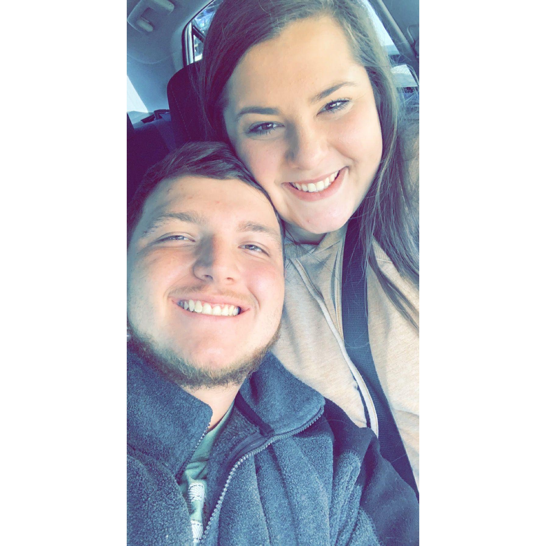 Our first date - CFA, Starbucks, and Lake Ella