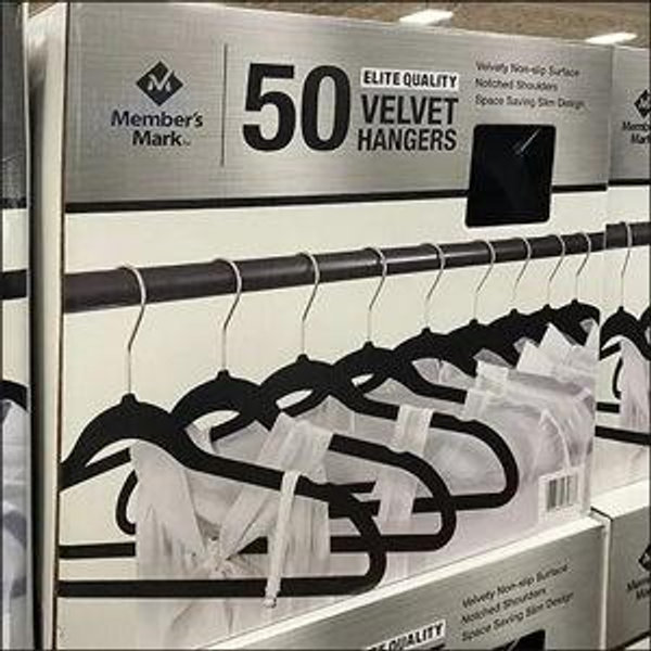 Sam's Club - Velvet Hanger 50 pk