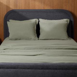 European Flax Linen Fitted Sheet Set