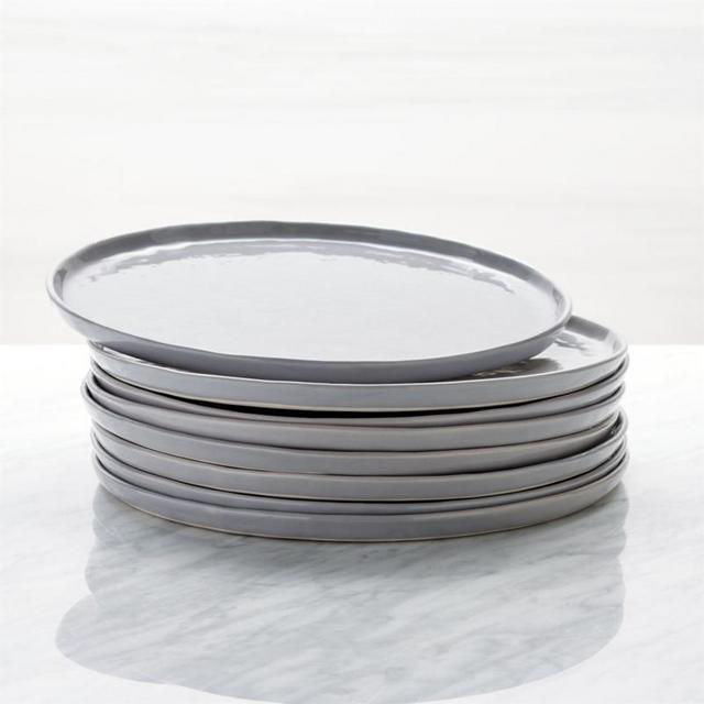 Mercer Grey Round Dinner Plate