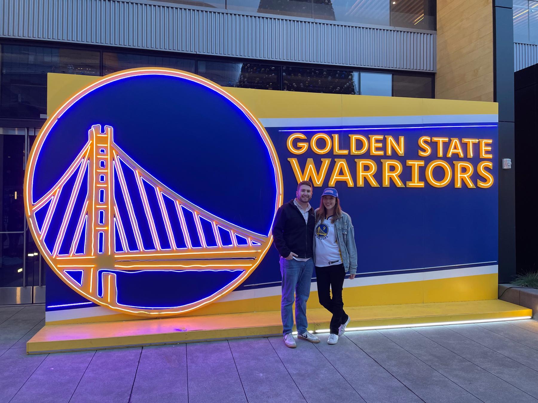Ryan’s surprise birthday gift to Renée- December 2021
(Little did he know he would be watching the team who would beat the Celtics)