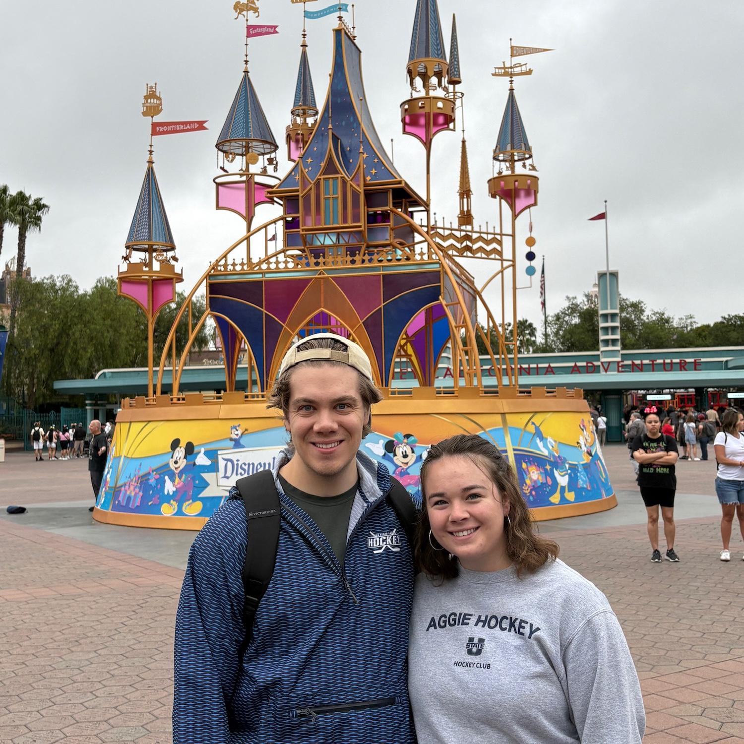 Trip to Disneyland during their 70th anniversary.