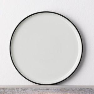 Noritake ColorTex Stone Black Stax Round Platter