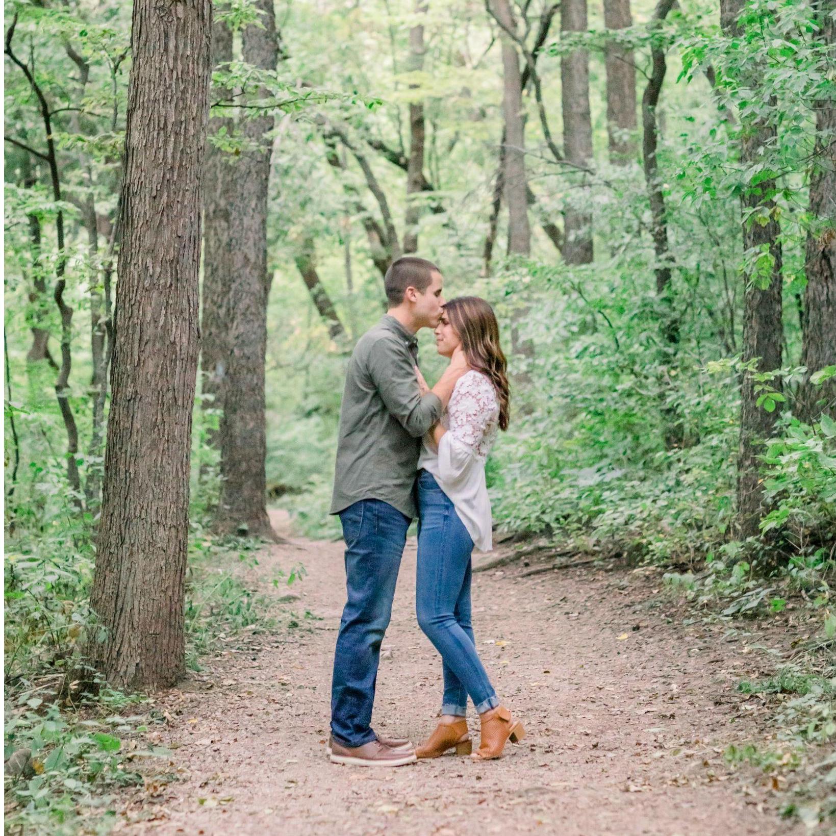 Engagement at High Cliff State Park