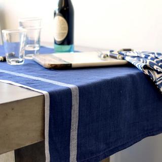 Laundered Linen Table Runner