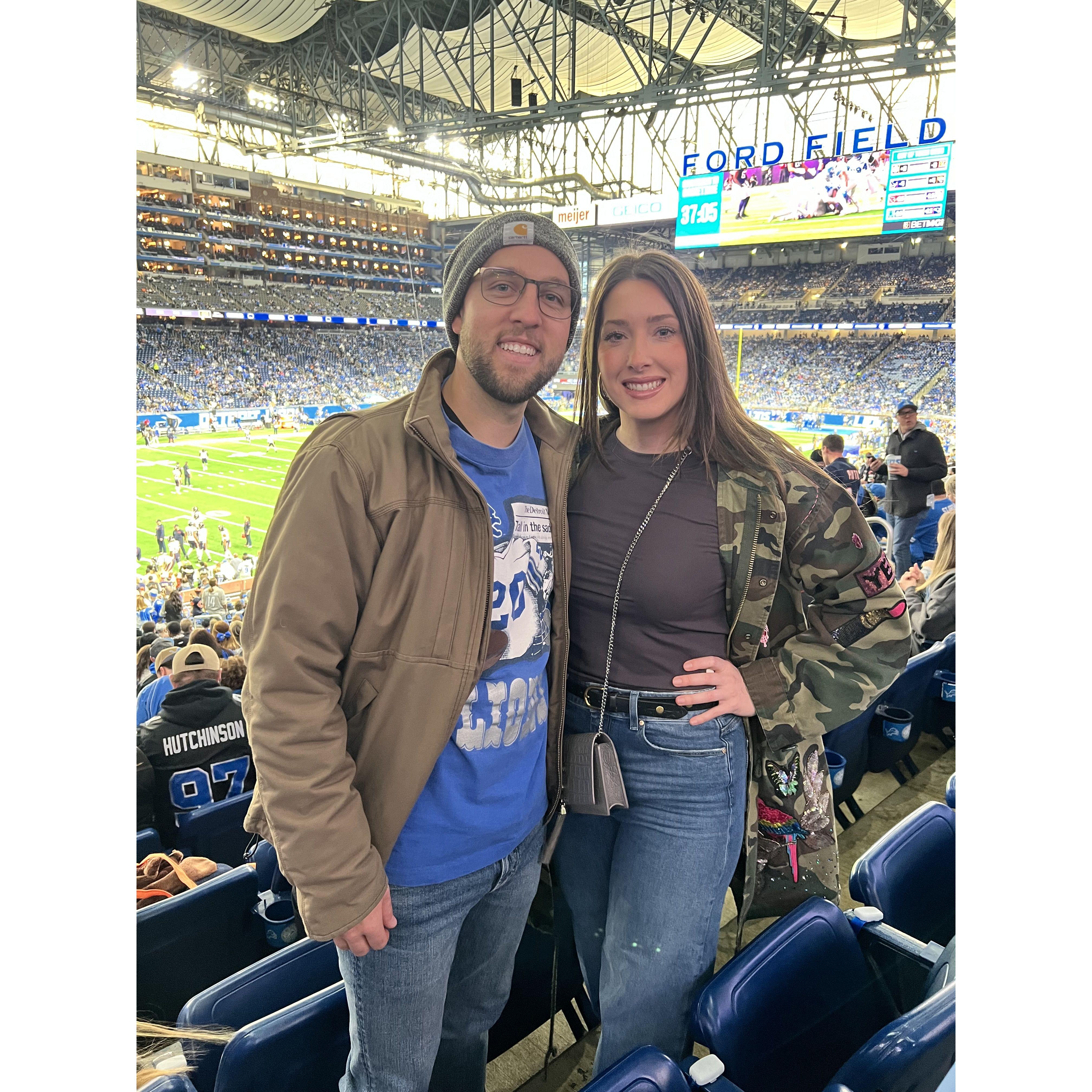 2024 Lion's playoff game.