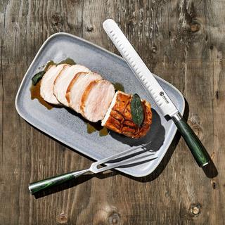 Damascus Stainless Steel 2-Piece Carving Set