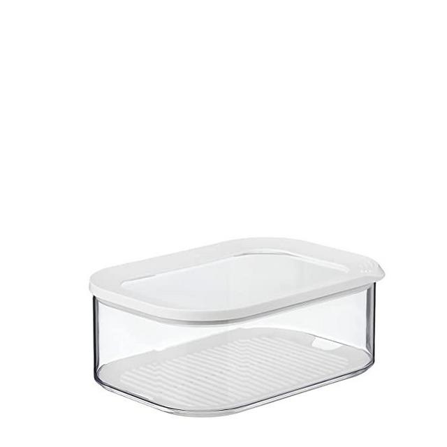 MEPAL, MODULA Food Storage Cheese Box with Lid for Parmesan, Cheddar, Feta, Mozzarella, All Cheese Types, BPA Free, 2000ml | 68oz, 1 Count