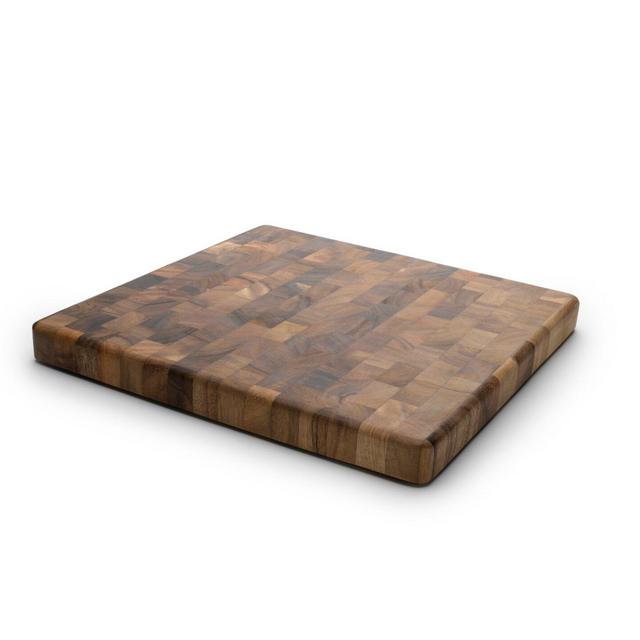 Gourmet Wood Square End Grain Chef's Board