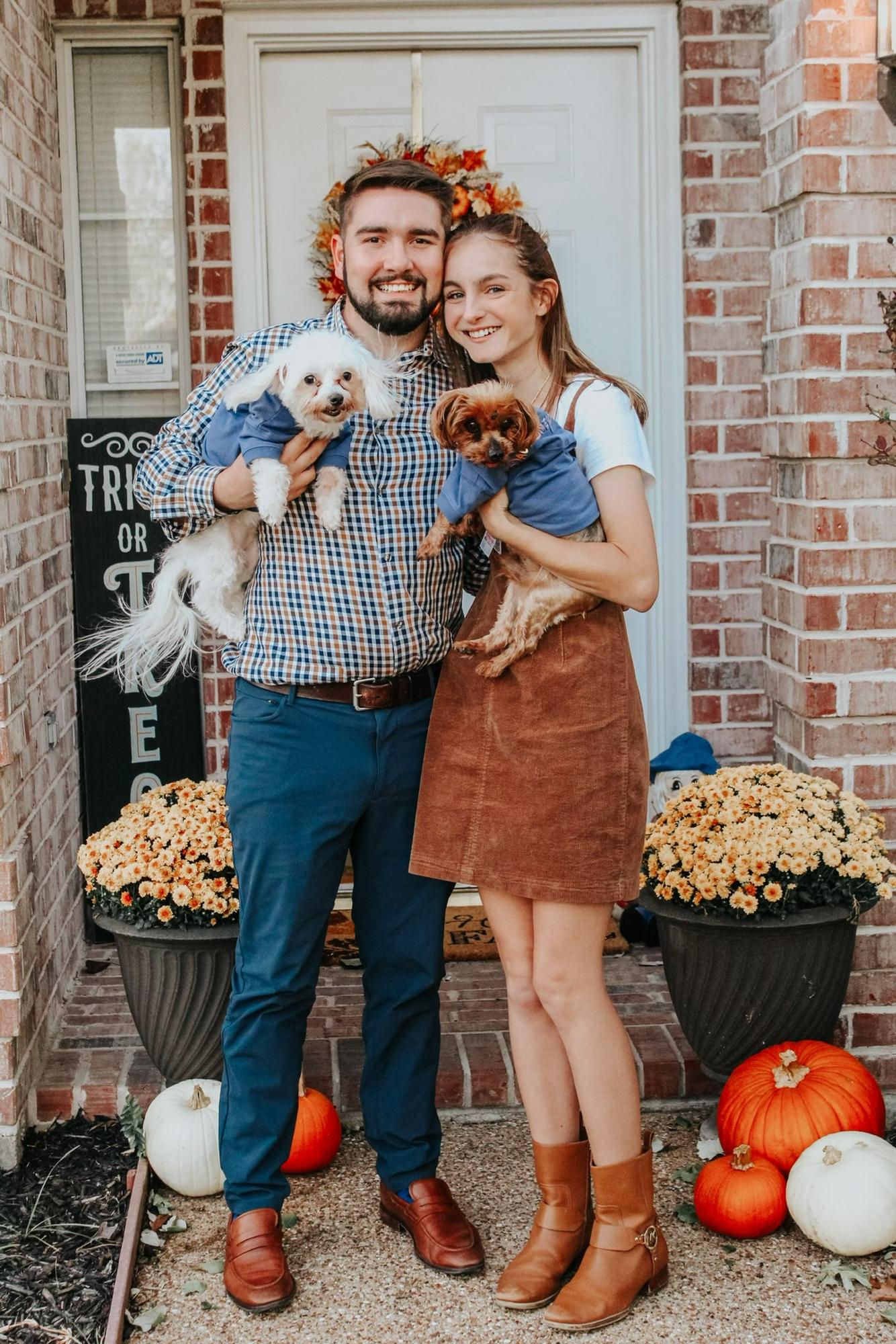 Us and Minnie and Brownie!