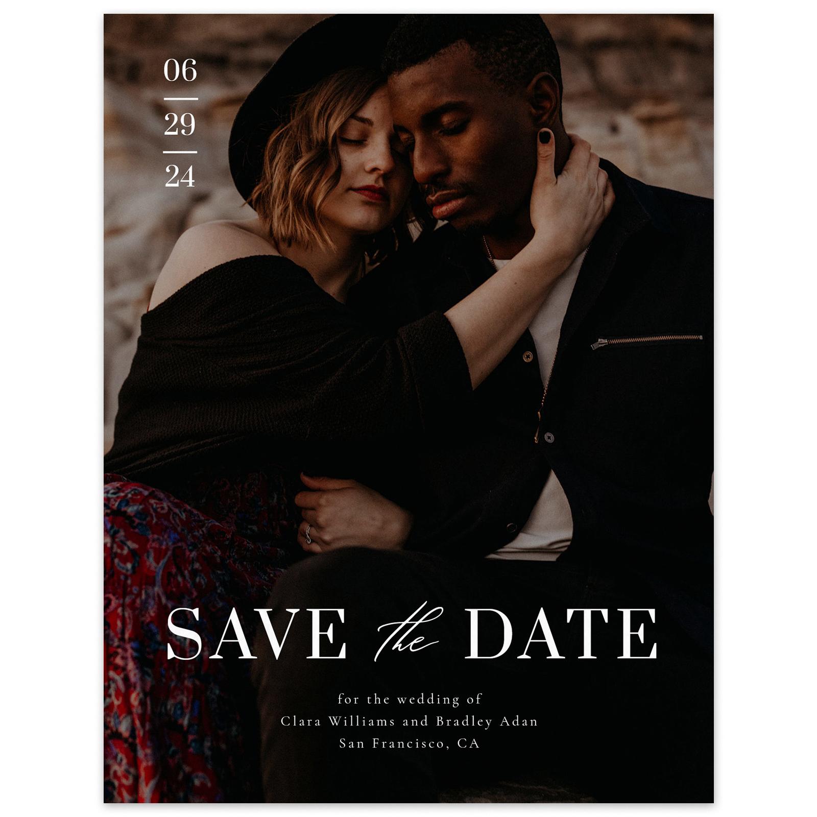 2023 Paper & Digital Save The Dates for Weddings Zola
