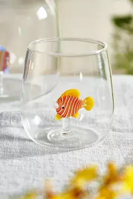 Fish Glass Tumbler
