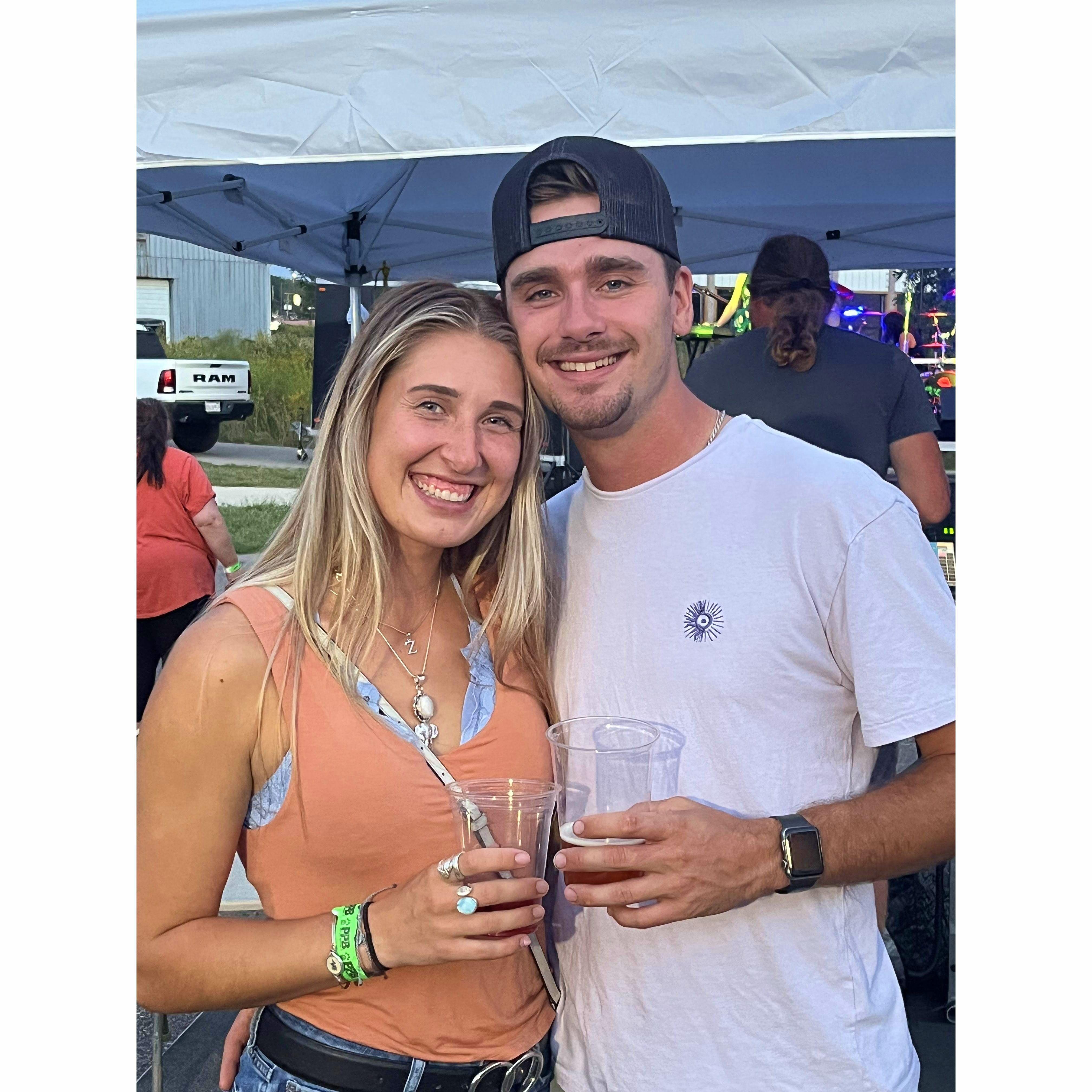 Our 2nd Wine and Harvest fest together! This has become tradition for us to go every year.