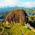 The rock of Guatapé (El Peñol)
