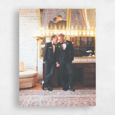 Basil, Green Wedding Save the Date - Nahomi Photo