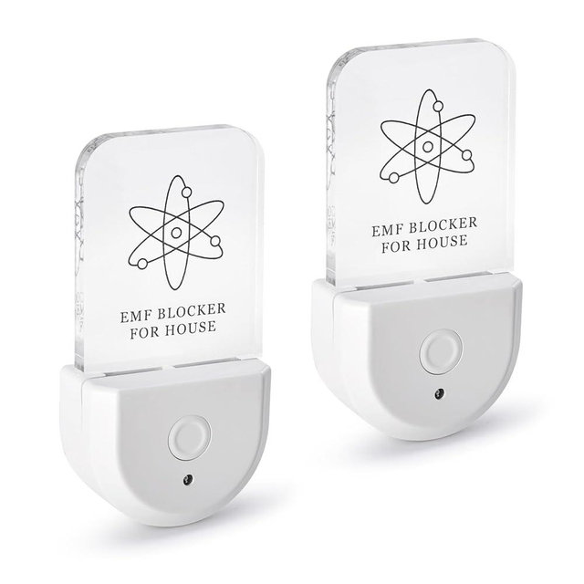 EMF Protection​, EMF Blocker for House, Office, Library(Coverage Area Up to 2000 Square Feet Per Level) - White - 2 Packs