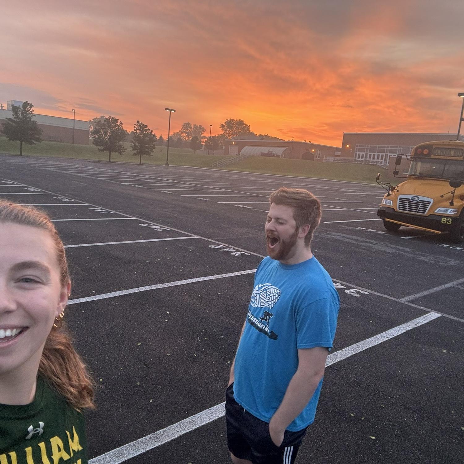 Morning runs #barelyawake