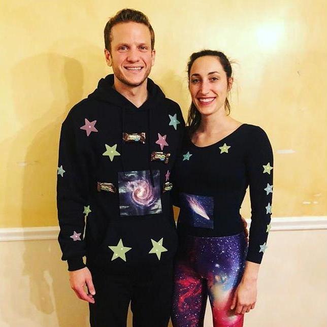 grad school Halloween. Our costumes were outta this world :P