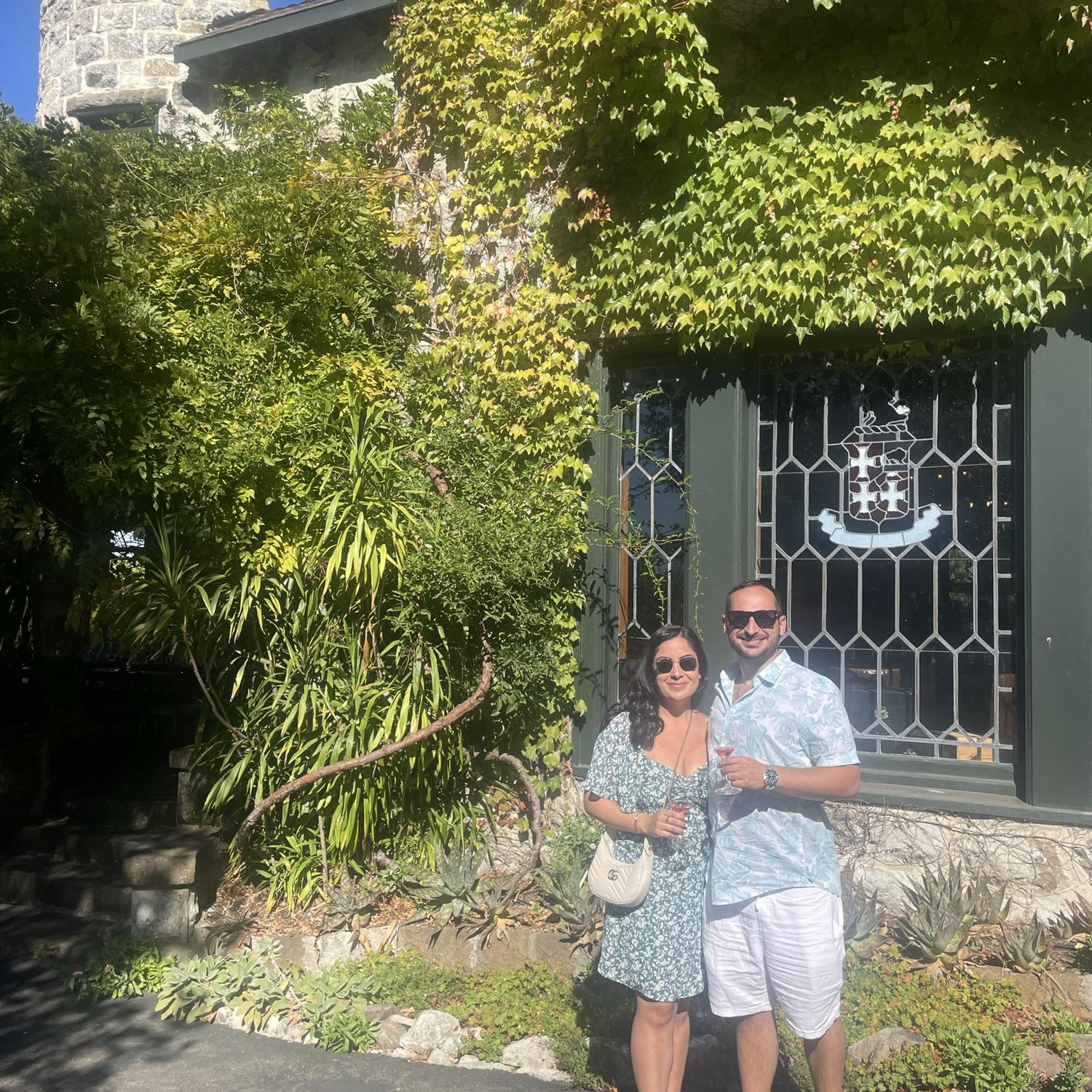 Sipping on our favorite 🍷 in Napa.