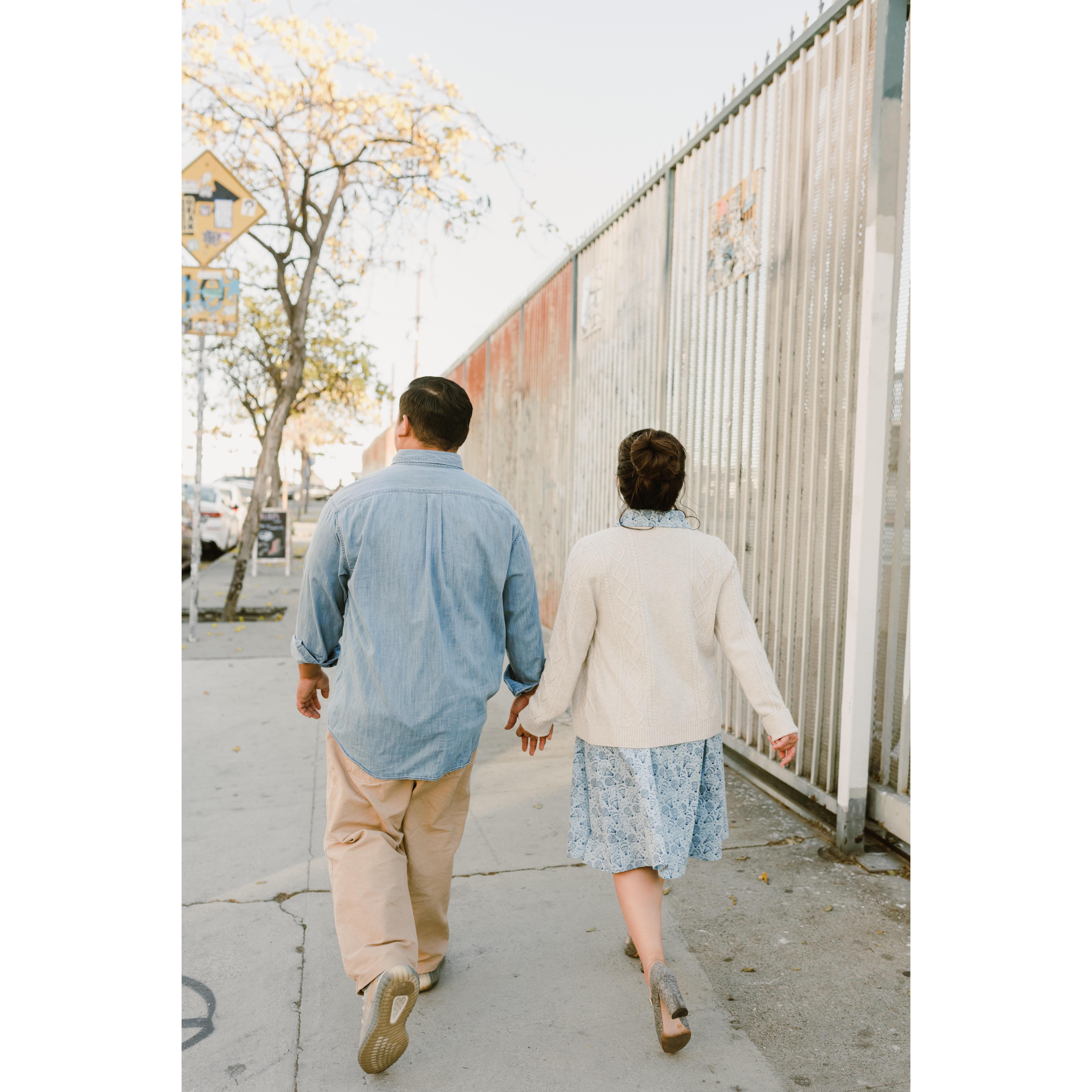A stroll through the Arts District.