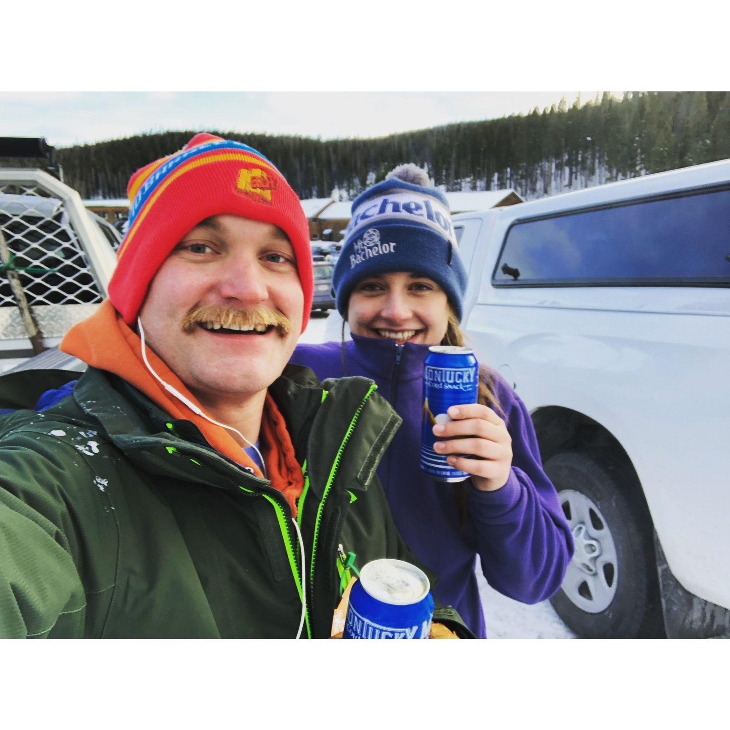 Our first ski trip together!