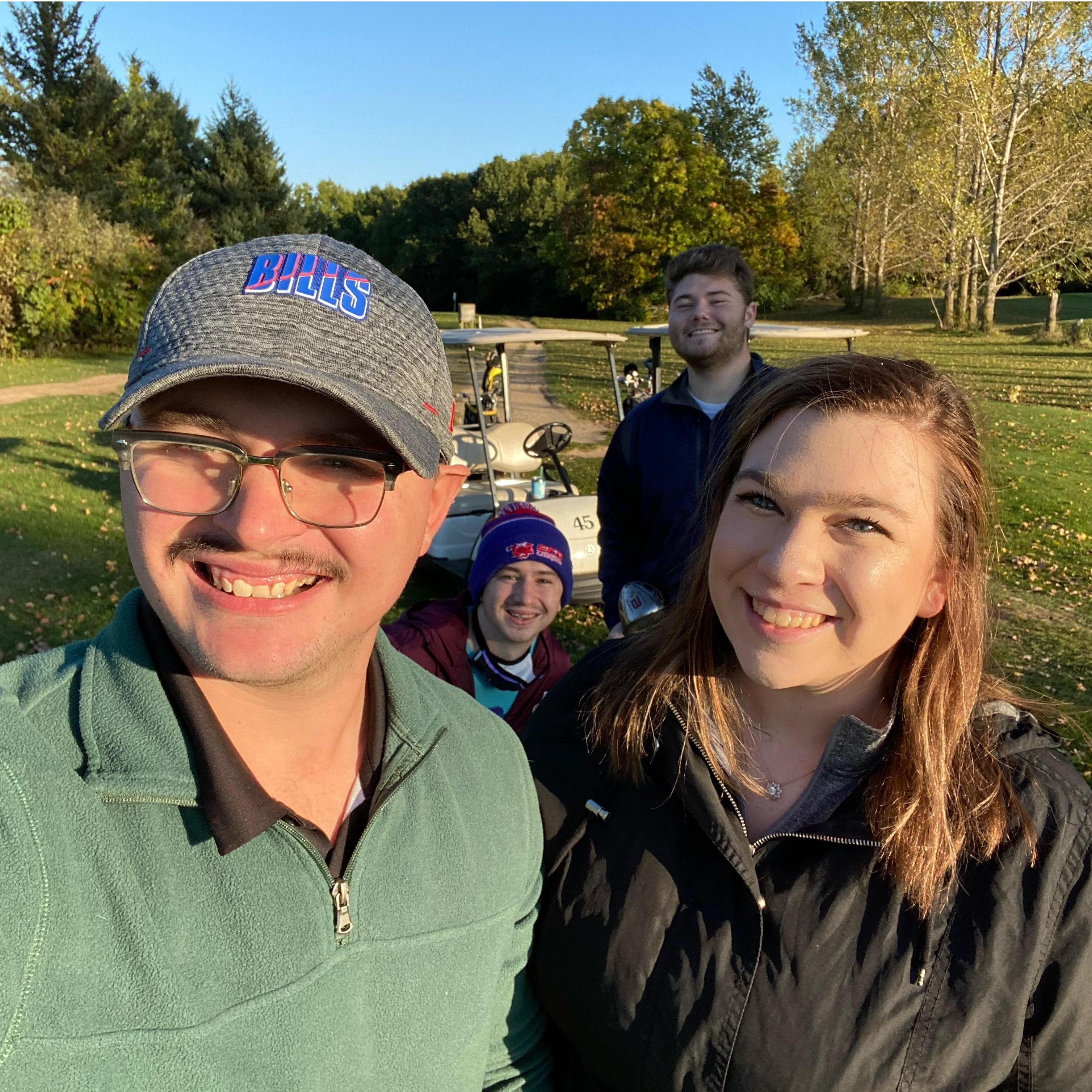 October 5th, 2020
Taking our roommates golfing with us!