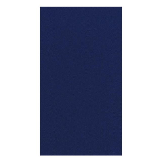 Paper Linen Solid Guest Towel Napkins in Navy Blue - 12 Per Package