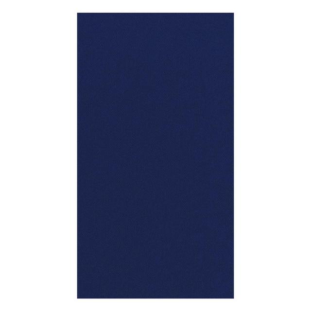 Paper Linen Solid Guest Towel Napkins in Navy Blue - 12 Per Package